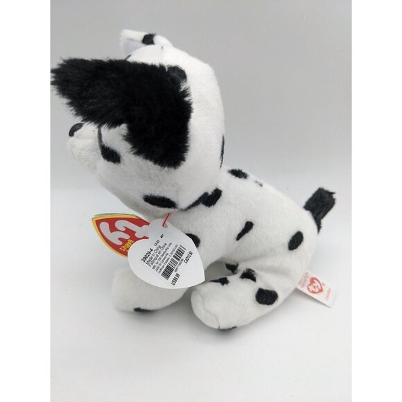 Ty Beanie Boo  Catcher the Dalmatian 5.5" Beanbag Plush Big Blue Eyes 2021 W/Tag - Picture 5 of 8